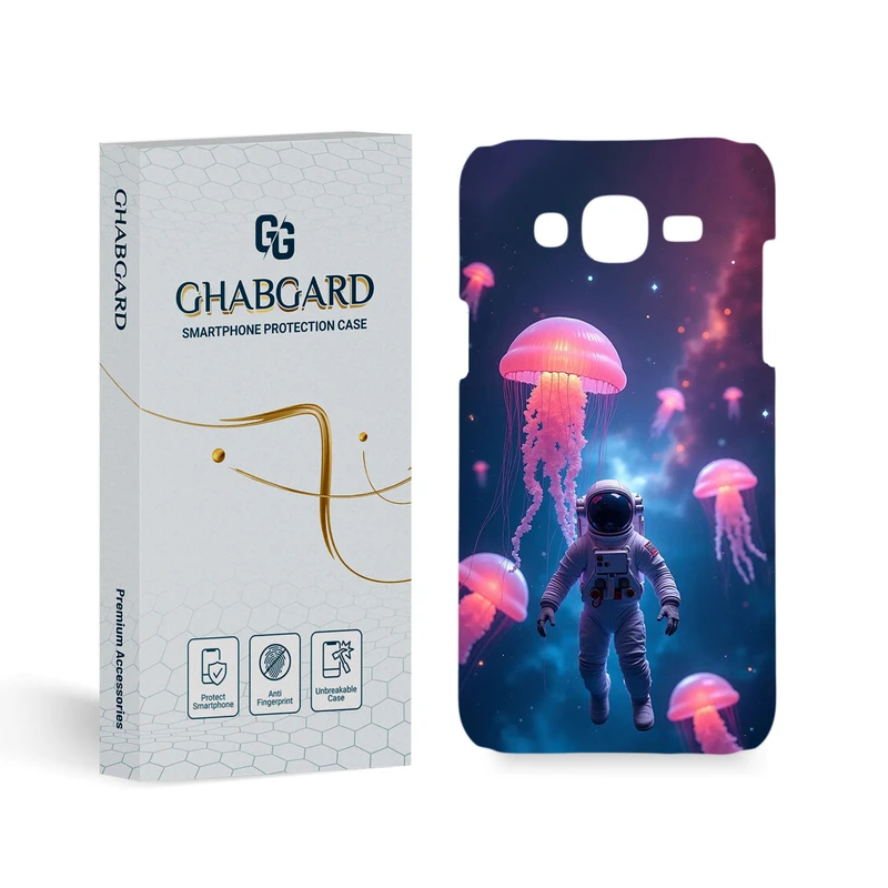 کاور گارد قاب مدل کهکشان مناسب برای گوشی موبایل سامسونگ Galaxy J7 2015 / J700 