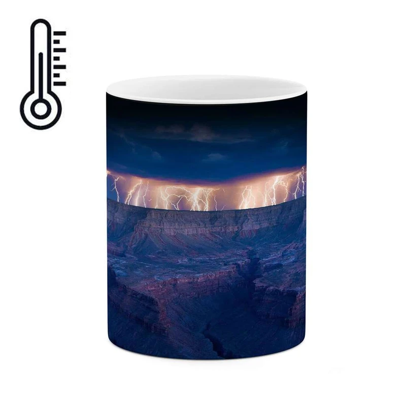 ماگ حرارتی کاکتی مدل رعد و برق کد  mgh12565