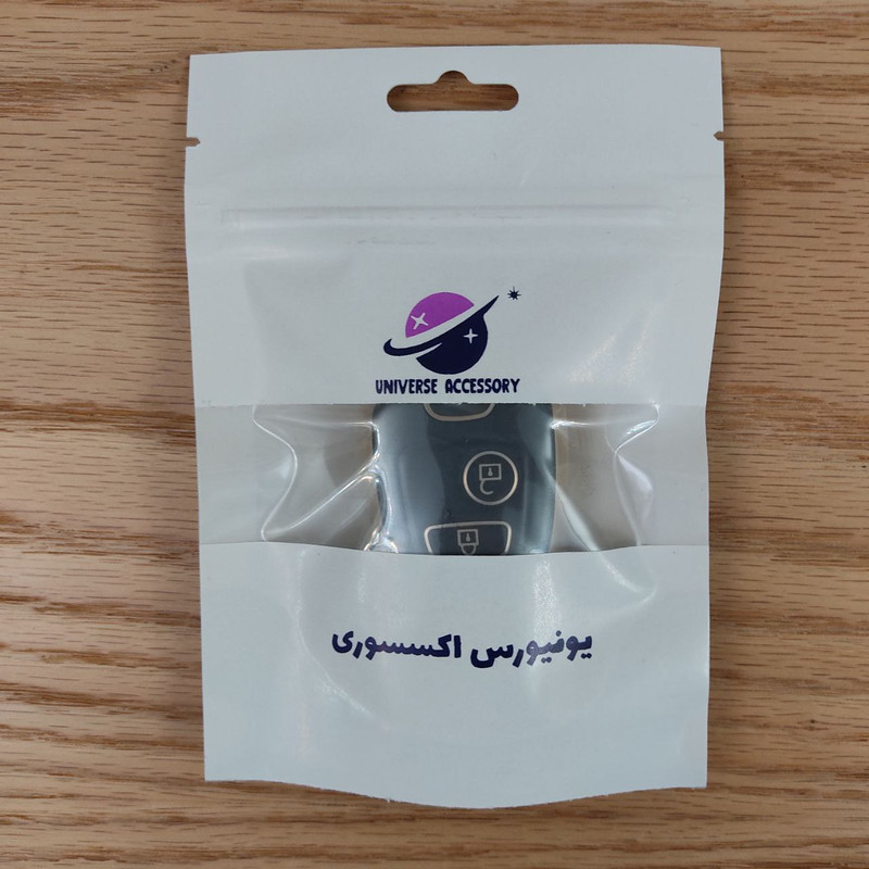 کاور ریموت و سوئیچ خودرو یونیورس اکسسوری مدل UNIVERSE-LUX-206-PRIDE مناسب برای پژو 206