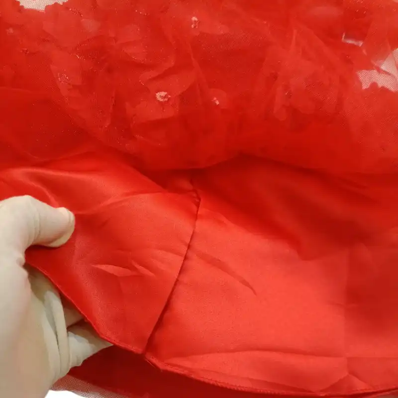 ست پیراهن و گیره مو دخترانه مدل عروس کد 21