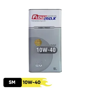 روغن موتور خودرو فلومکس مدل HIGH TECH 10W40-SM حجم 5 لیتر
