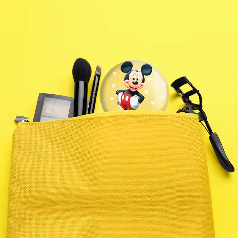 آینه جیبی خندالو مدل میکی موس Mickey Mouse کد 2434