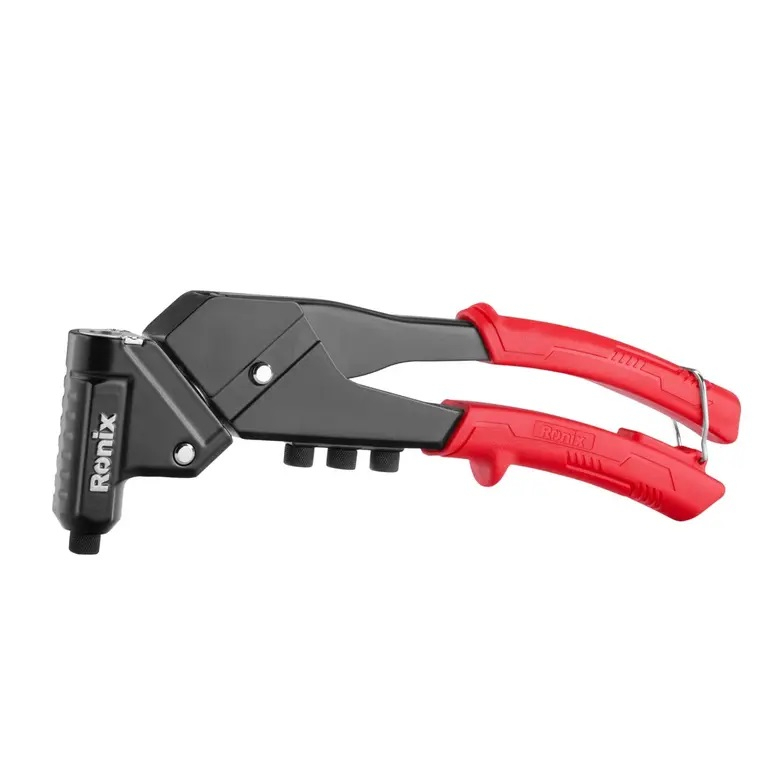 انبر پرچ ۳۶۰ درجه رونیکس مدل RA-1611 سایز 2.4-3.2-4.0-4.8 میلیمتری