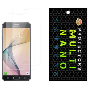 Multi Nano X-S2N Model Transparent Screen Protector Suitable For Samsung Galaxy On 7 Prime Mobile Phone Pack Of 2