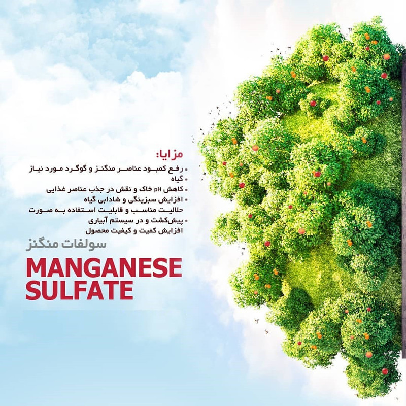 کود سولفات منگنز تتاکو مدل VIGOROUS وزن 1 کیلوگرم