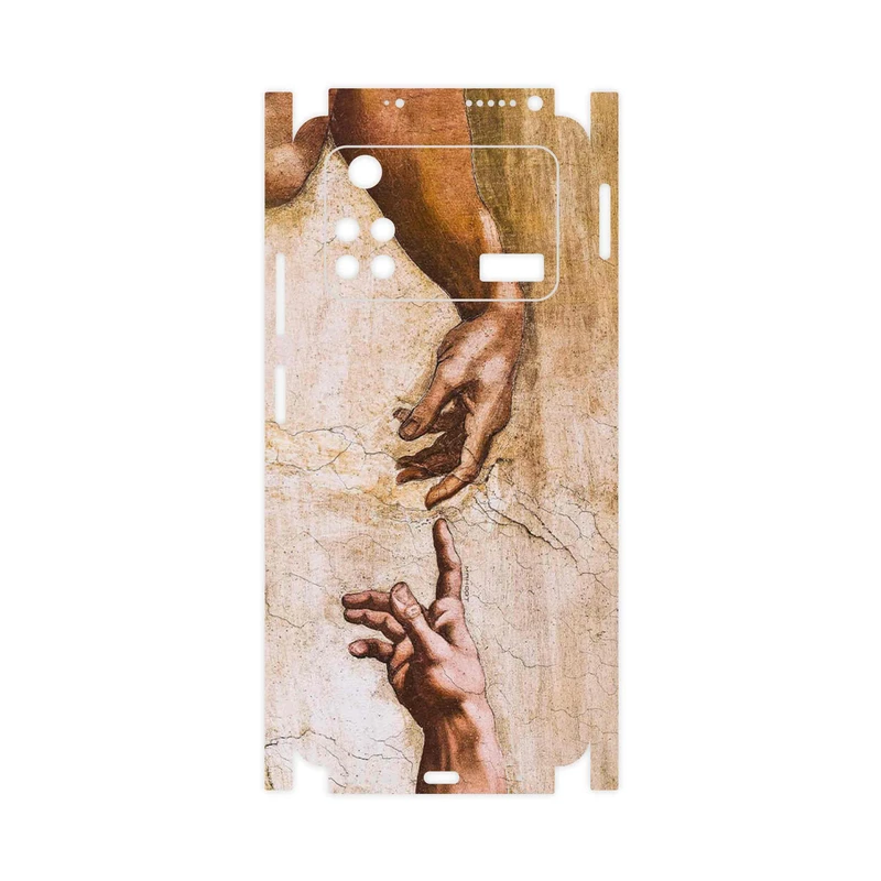 برچسب پوششی ماهوت مدل The Creation of Adam of MichelAnge-FullSkin مناسب برای گوشی موبایل شیائومی Poco M4 Pro 4G