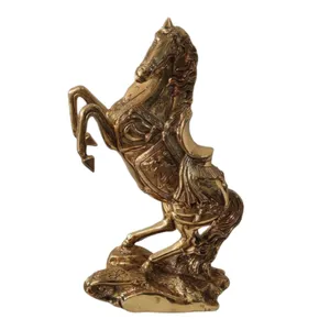 مجسمه برنجی مدل اسب رومی کد H-2087