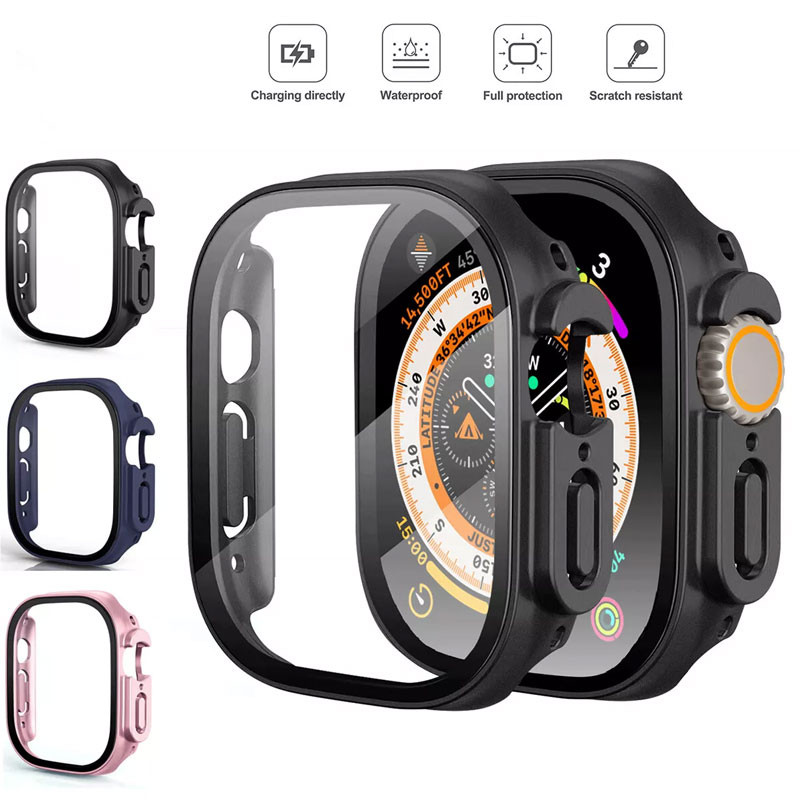کاور مسیر مدل CWG مناسب برای ساعت هوشمند اپل واچ Ultra 49mm / Ultra 2 49mm به همراه محافظ صفحه نمایش