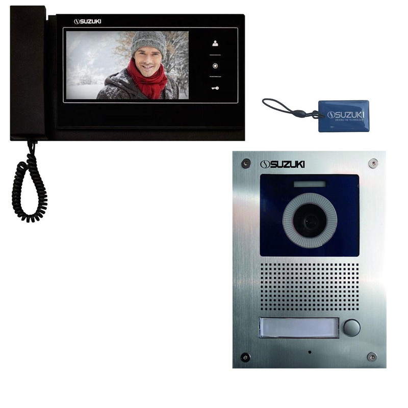 درب بازکن تصویری سوزوکی مدل 727Bi-1v-c مجموعه 2 عددی درب بازکن تصویری سوزوکی مدل 727Bi-1v-c مجموعه 2 عددی