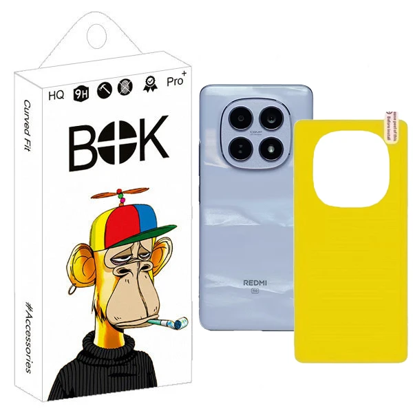 محافظ پشت گوشی بوک مدل TPU Flex مناسب برای گوشی موبایل شیائومی Redmi Note 15