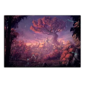 تابلو شاسی بکلیت طرح جنگل اسرار آمیز مدل SH-S5315