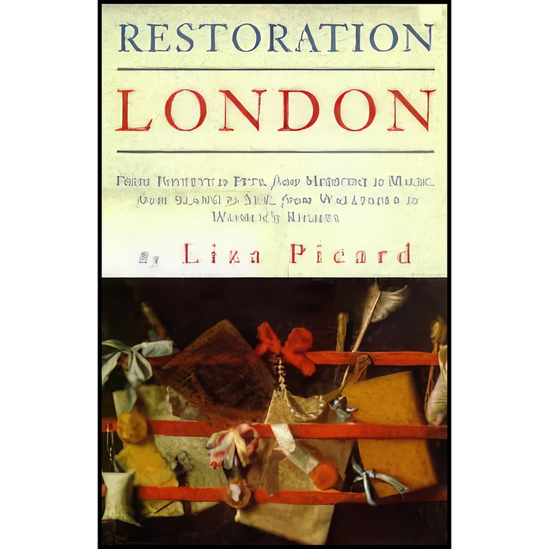 کتاب Restoration London اثر Liza Picard انتشارات George Weidenfeld & Nicolson Ltd