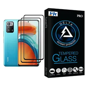 PK Delta Glass MIX002 Screen Protector For Xiaomi Poco X3 GT Pack Of 2