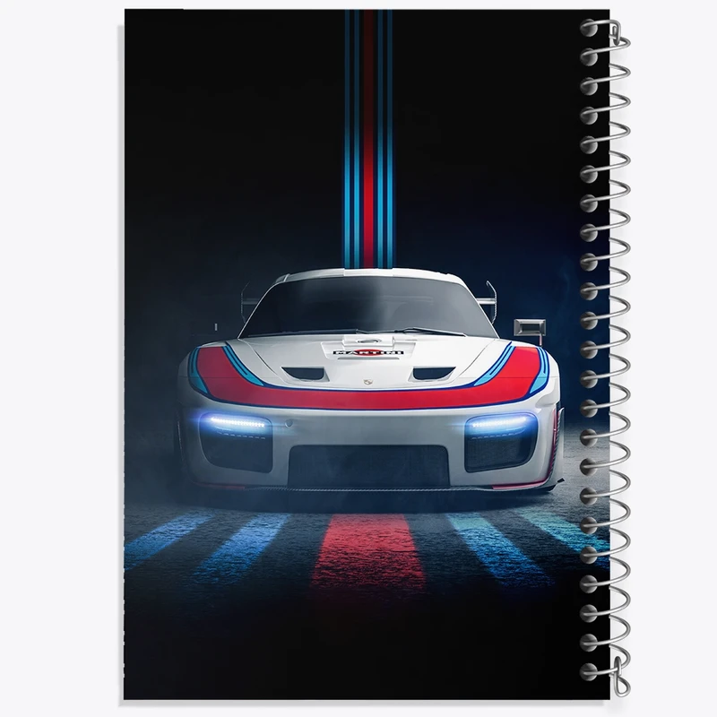 دفتر مشق 50 برگ خندالو طرح ماشین اسپرت کد F1008