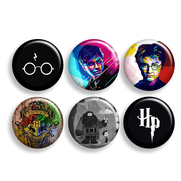 پیکسل طرح هری پاتر کد h3 مجموعه 6 عددی