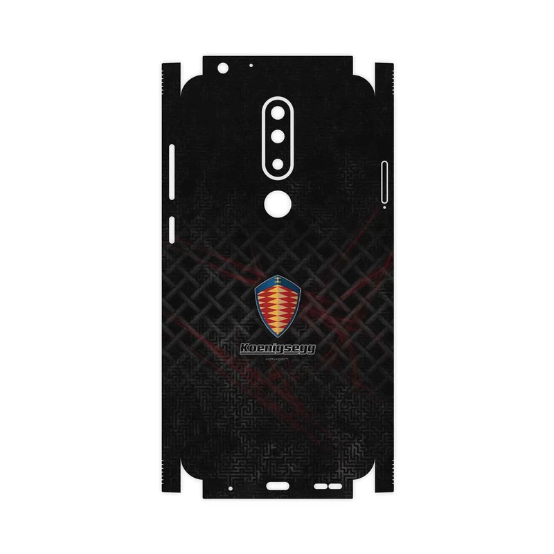 برچسب پوششی ماهوت مدل Koenigsegg Automotive AB-FullSkin مناسب برای گوشی موبایل نوکیا 5.1 Plus