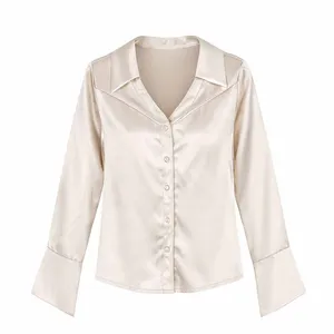 شومیز آستین بلند یقه برگردان زنانه مدل ZZZZZZ456