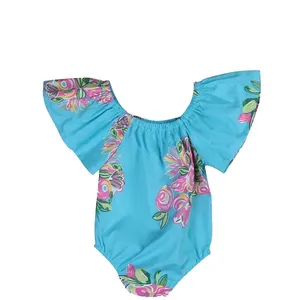 بادی نوزادی دخترانه طرح گل مدل 01