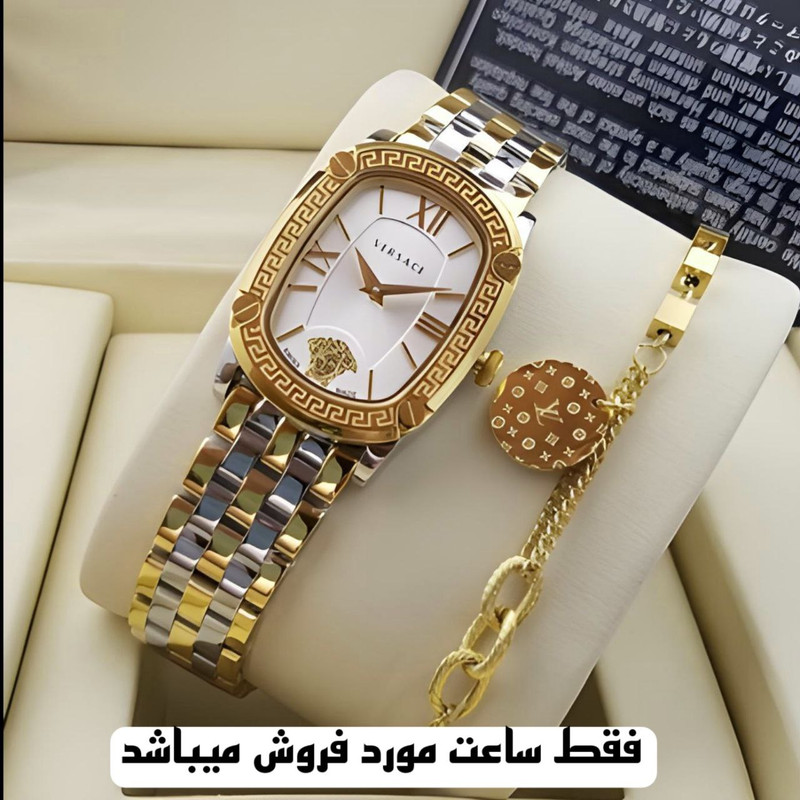 ساعت مچی عقربه ای زنانه مدل یونانی 05