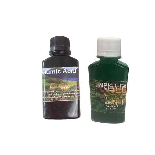 کود مایع سه بیست و هیومیک اسید مدل 1001 حجم 120 میلی لیتر بسته 2 عددی