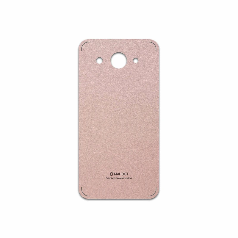 برچسب پوششی ماهوت مدل Rose Gold Leather مناسب برای گوشی موبایل هوآوی Y3 2017