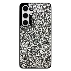 AKAM AMC-WSGS24-DOODLE17 Cover For Samsung Galaxy S24