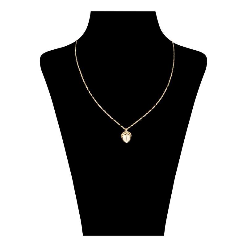 گردنبند طلا 18 عیار زنانه تاج مدل A718 گردنبند طلا 18 عیار زنانه تاج مدل A718