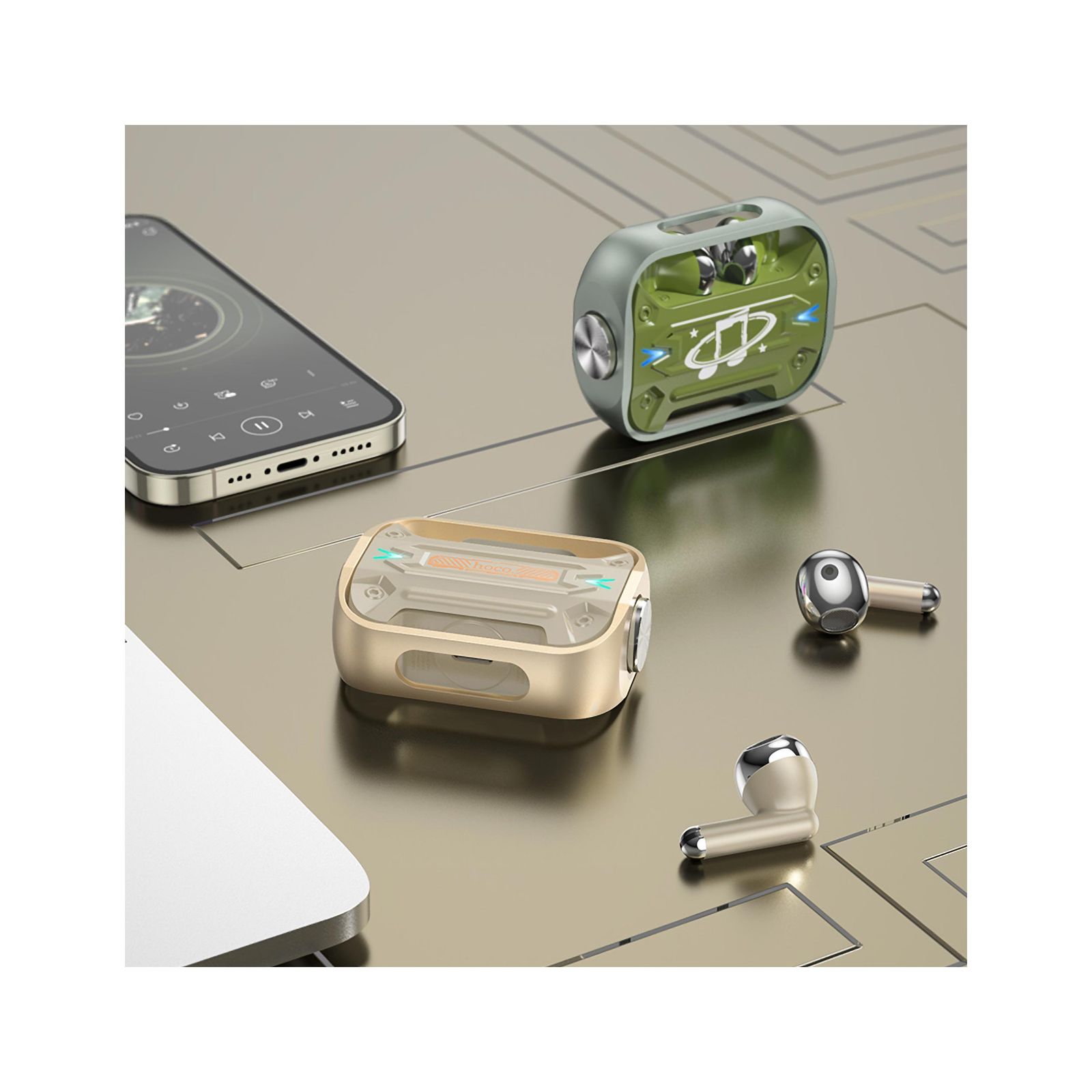 هدفون بلوتوثی هوکو مدل EW55 -  - 9
