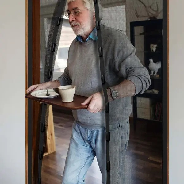 پرده توری مگنتیک مدل A110 سایز 210×90 سانتی متر