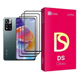 Asda DS Glass MIX003 Screen Protector For Xiaomi Redmi Note 11 Pro+ 5G Pack Of 3