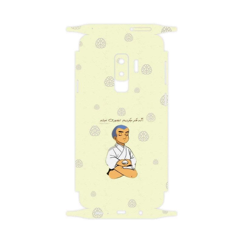 برچسب پوششی ماهوت مدل Ikkyu-san-FullSkin مناسب برای گوشی موبایل سامسونگ Galaxy S9 Plus