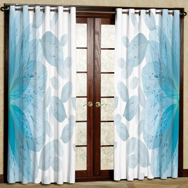 پرده مدل برگ کد 1 سایز 280x140 سانتی متر