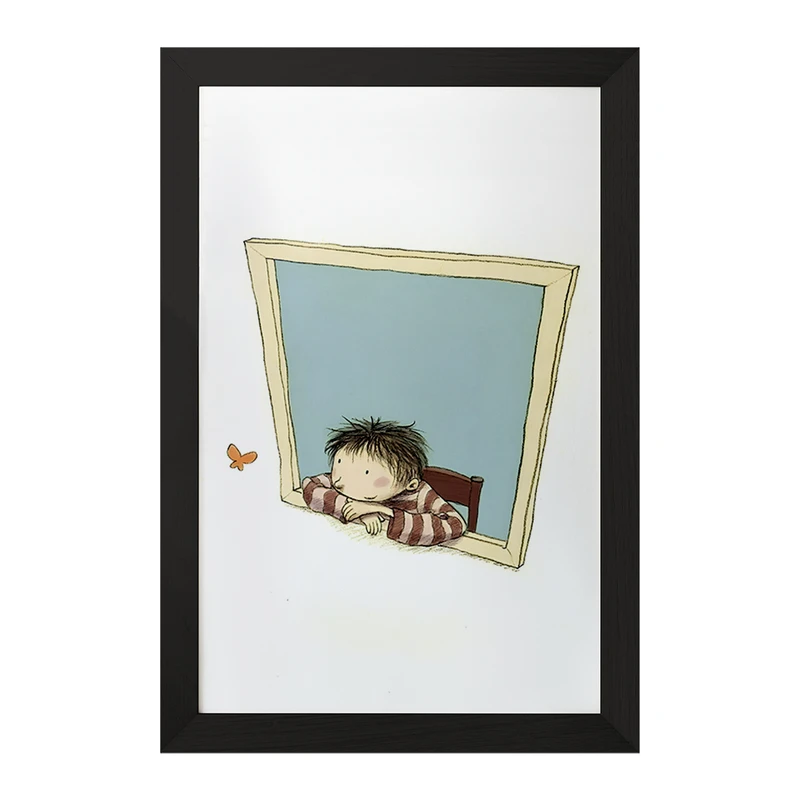 تابلو خندالو مدل پسر بامزه کد F8186