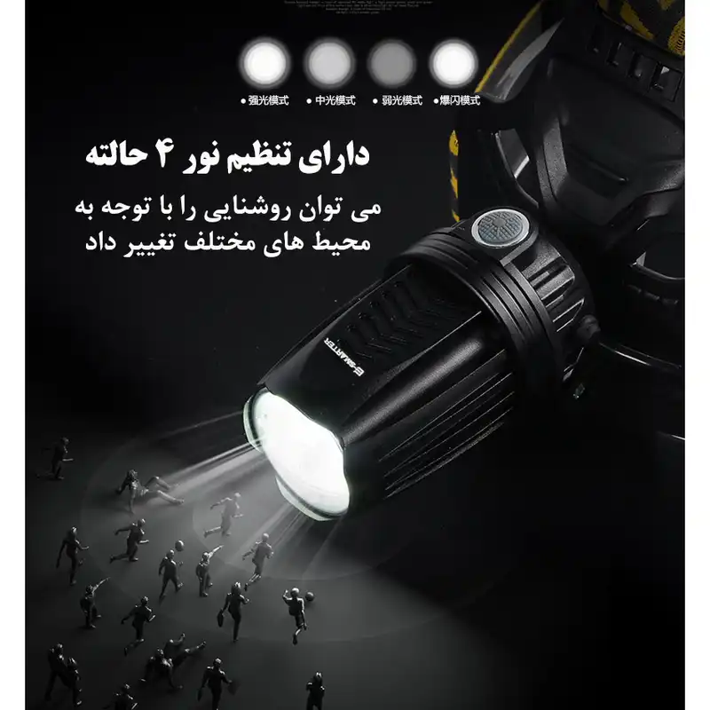 چراغ پیشانی ای اسمارتر مدل W643