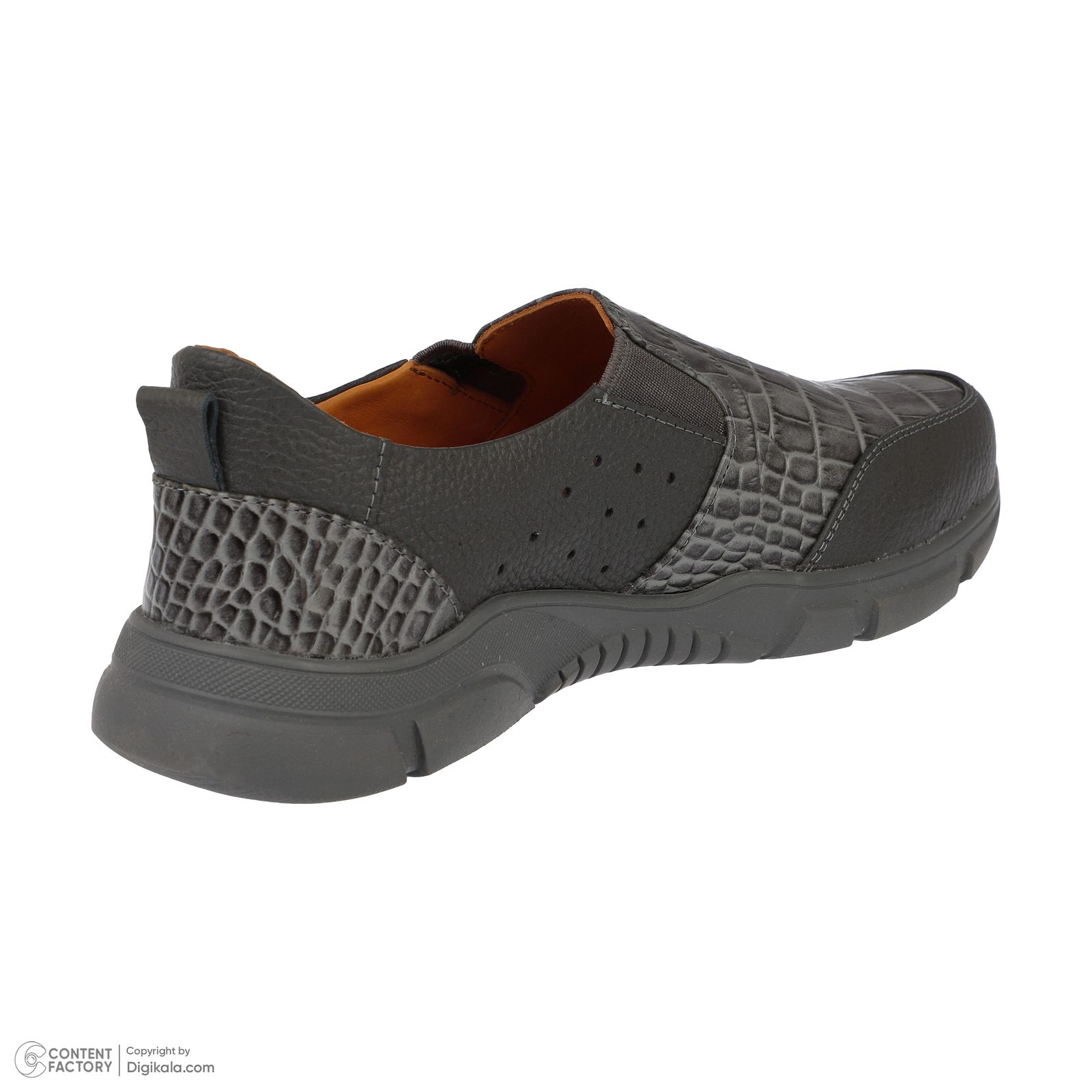 کفش روزمره زنانه کایا چرم مدل K202-corco-gray	 -  - 5