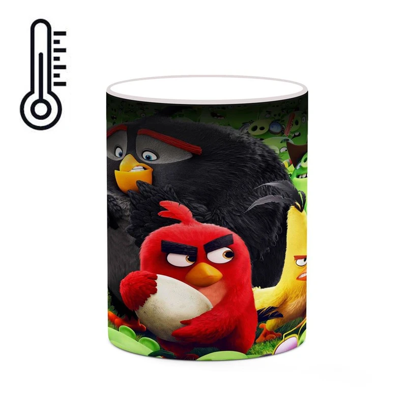 ماگ حرارتی کاکتی مدل بازی پرندگان خشمگین Angry Birds کد mgh27459