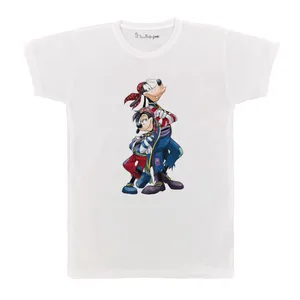 تی شرت آستین کوتاه بچگانه پرمانه طرح گوفی کد pmt.7731