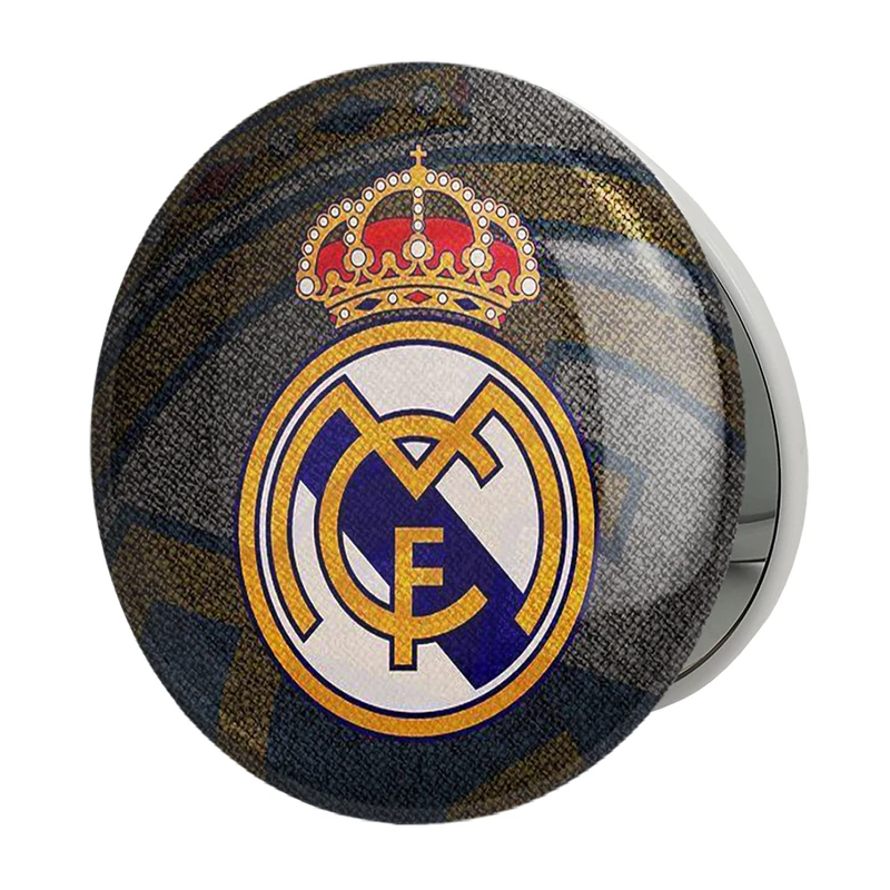 آینه جیبی خندالو طرح باشگاه رئال مادرید مدل تاشو کد 26357 