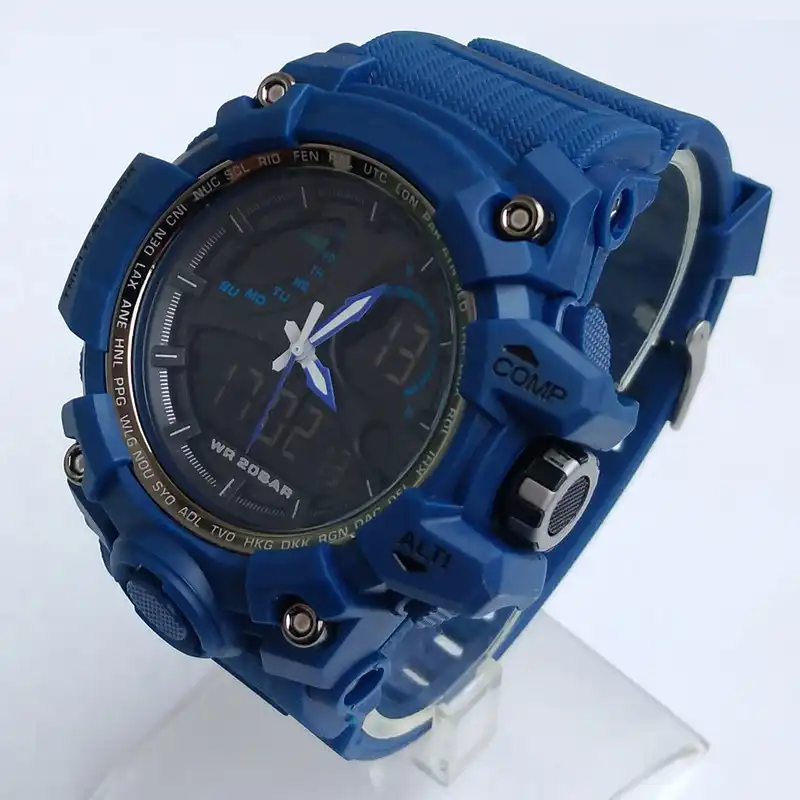 ساعت مچی دیجیتال مدل WR1 بند سیلیکون