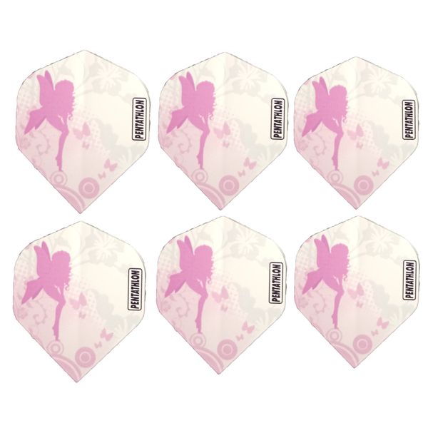 پر یدک دارت طرح فرشته مدل pentathlon 100mic بسته 6 عددی پر یدک دارت طرح فرشته مدل pentathlon 100mic بسته 6 عددی