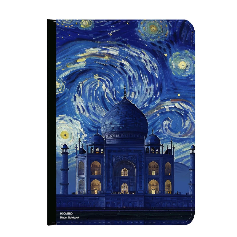 کلاسور هومرو مدل KL1228 طرح نقاشی ونگوگ شب پر ستاره