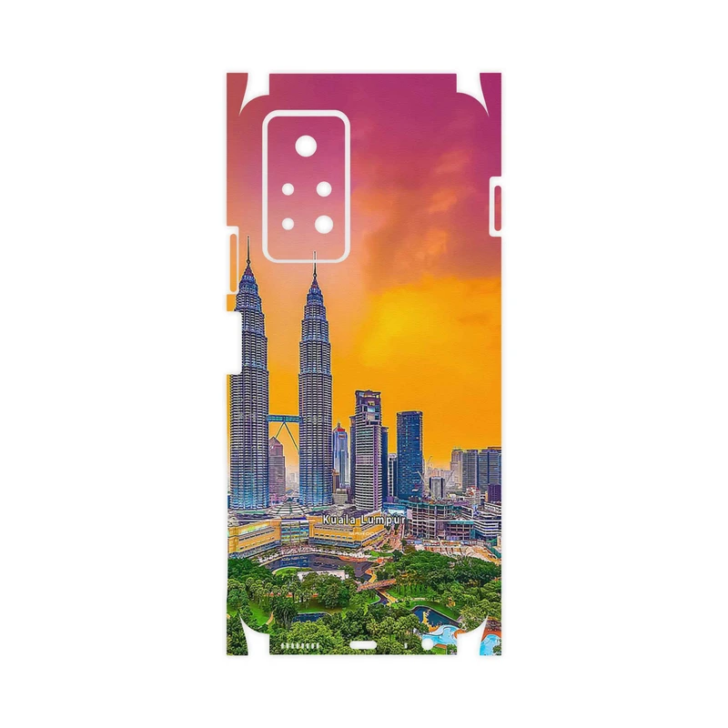 برچسب پوششی ماهوت مدل City of Kuala Lumpur-FullSkin مناسب برای گوشی موبایل اینفینیکس Note 11 Pro