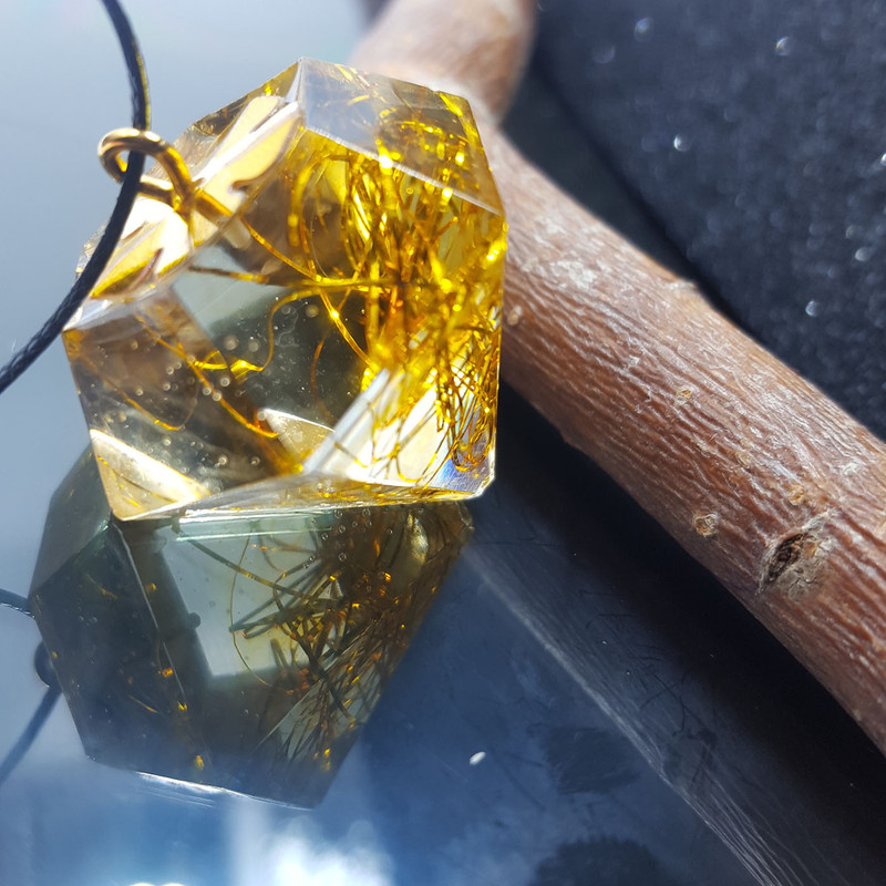 گردنبند دخترانه مدل الماس بزرگ نخ0.7