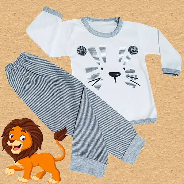 ست تی شرت و شلوار بچگانه مدل Lion
