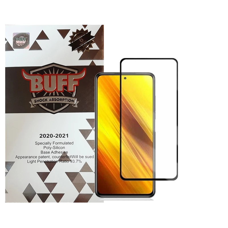  محافظ صفحه نمایش 5D بوف مدل F33 مناسب برای گوشی موبایل شیائومی Mi Poco X3