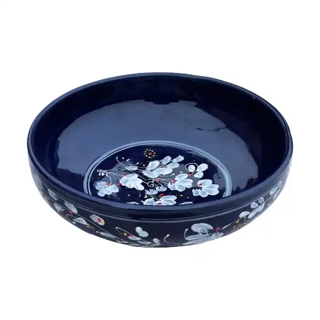 کاسه سفالی مدل سالاد خوری کد s