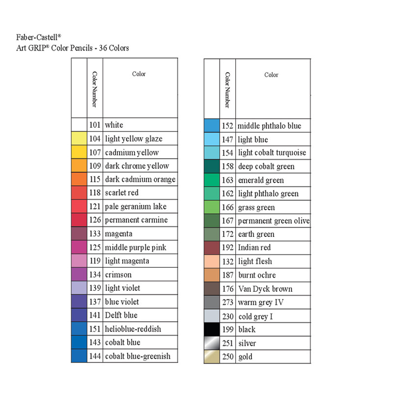 مداد رنگی فابر کاستل مدل آرت گریپ کد Van Dyck Brown 176