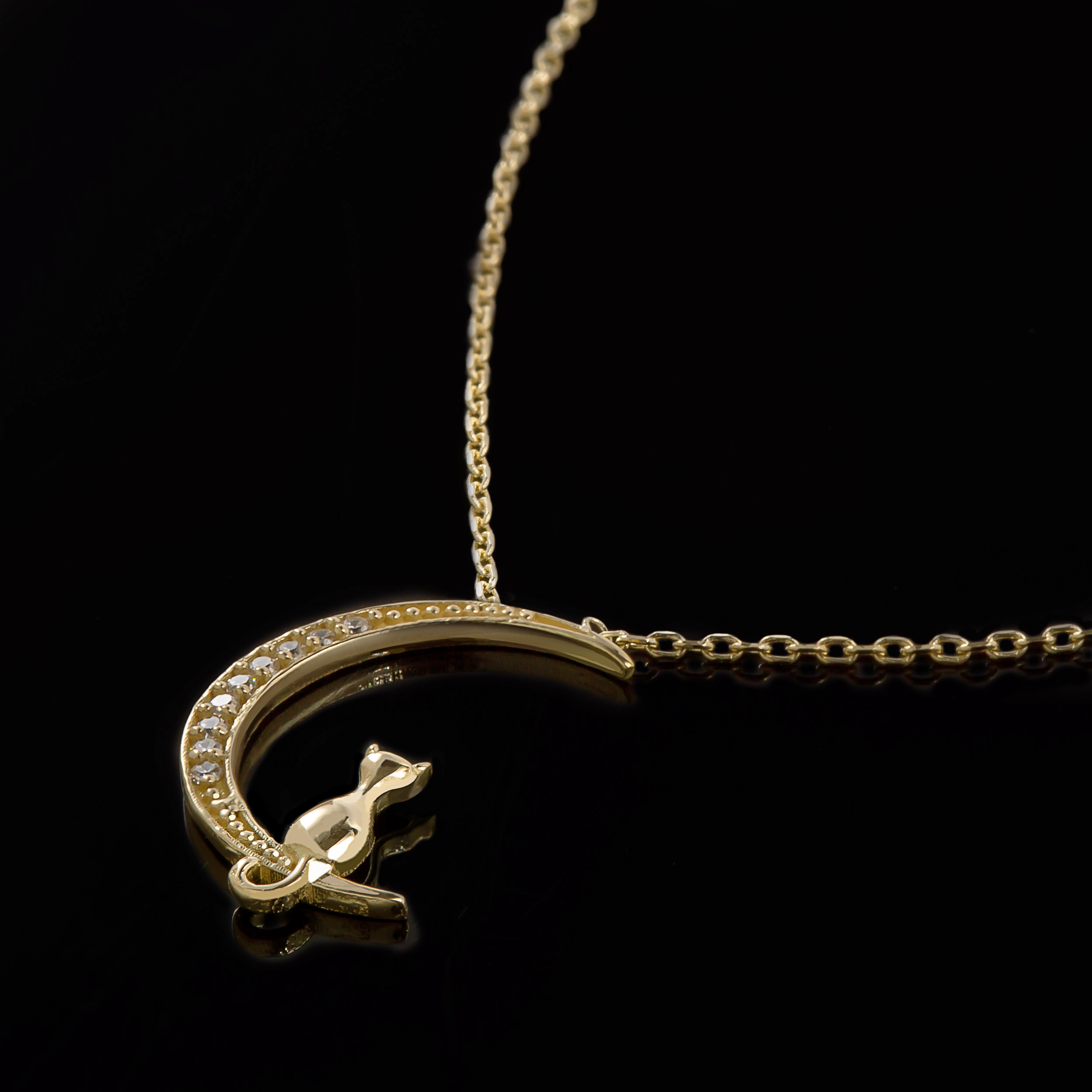 گردنبند طلا 18 عیار زنانه جواهری سون مدل 3207 -  - 2