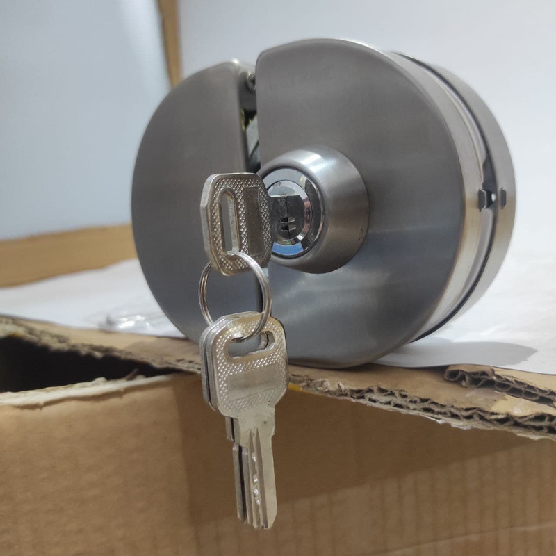 قفل درب شیشه ای سیلور مدل S-05 قفل درب شیشه ای سیلور مدل S-05