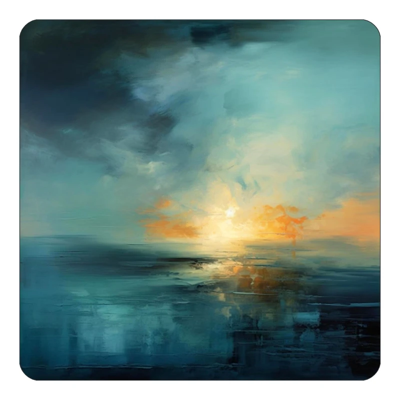 مگنت کاکتی طرح نقاشی رنگ روغن مدل mp69795